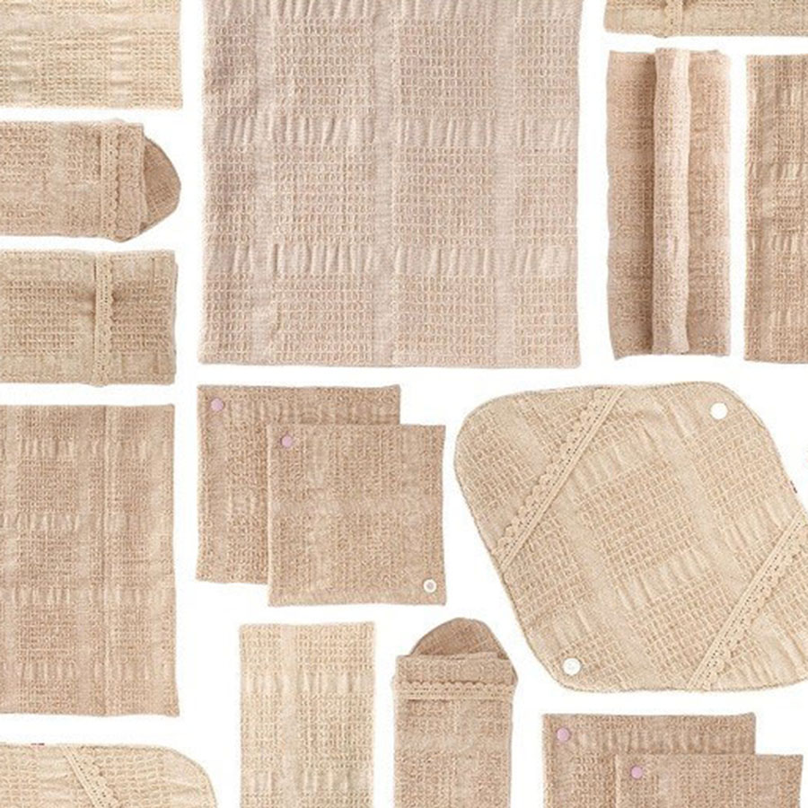 Simple and versatile HANAFU cloth pad designs